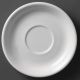 Olympia (Pack of 12) Whiteware Cappuccino Saucers 180mm U828