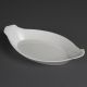 Olympia Whiteware Oval Eared Dishes 320 x 177mm (Pack of 6) W423