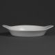 Olympia Whiteware Round Eared Dishes 192 x 151mm (Pack of 6) W444