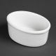 Olympia Whiteware Oval Ramekins 105mm (Pack of 12) W445