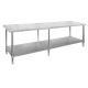 Fed Premium Stainless Steel Workbench 700mm Deep - WB7-2100/A