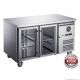 Fed-X Two Glass Door Bench Fridge XUB7C13G2V