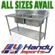 1800 X 600mm Double Bowl Kitchen Sink #304 Stainless Steel