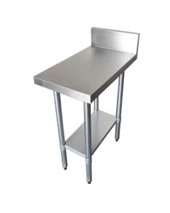 400x800 Commercial Stainless Steel Table Food Grade Work Splashback Infill Bench 0400-8-WBB HY