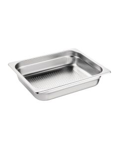 P12040 - 1/2 x 40 mm Perforated Gastronorm Pan Gn Bain Marie Tray