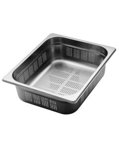 P12200 - 1/2 x 200 mm Perforated Gastronorm Pan Gn Bain Marie Tray