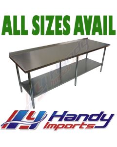 2134 X 762mm Full #430 S/Steel Bench