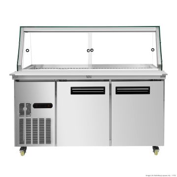 PG150FA-XG Chilled Bain Marie 4X1/1 Gn Pans