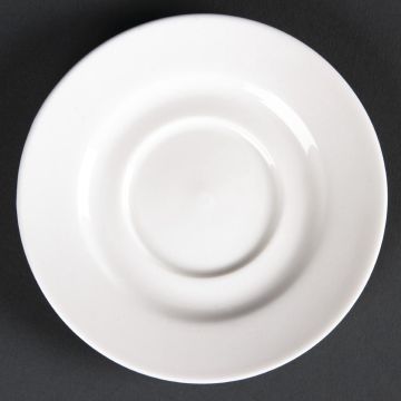 Lumina Fine China (Pack of 6) Round Saucers 110mm CD644