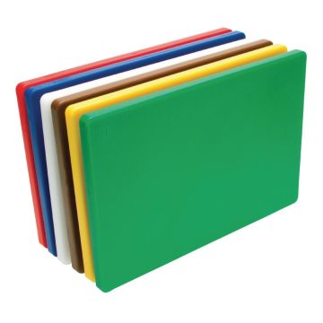 Hygiplas Thick Low Density Chopping Board Set S677