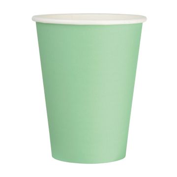 Fiesta Takeaway Coffee Cups Single Wall Turquoise 340ml (Pack of 1000) GP404