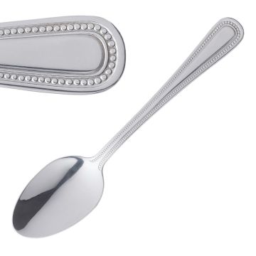 Olympia (Pack of 12) Bead Dessert Spoon C129