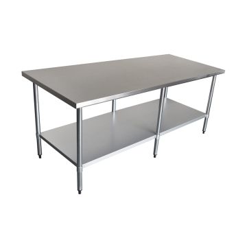 Fed Premium Stainless Steel Workbench 600mm Deep - WB6-2400/A
