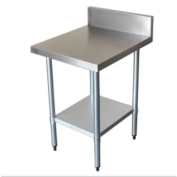 Fed Economic 304 Grade Stainless Steel Tables With Splashback 600 Deep 0600-6-WBB