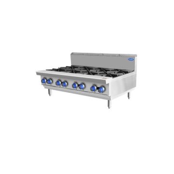 COOKRITE OPEN 8 BURNER COOK TOPS LPG AT80G8B-C LPG