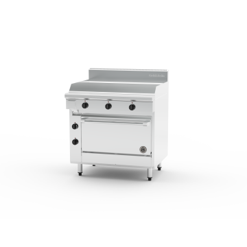 Goldstein PE36G28-X Electric Oven Range, 910mm Griddle, Static Oven