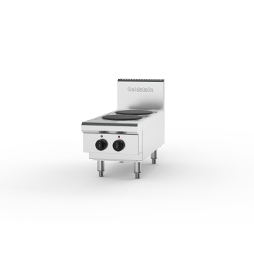 Goldstein PEB2S-X - 2 x Electric Solid Plates Cooktop