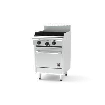 Goldstein PF24Q20FF-X 610mm Chargrill Top, Gas Fan Forced Oven