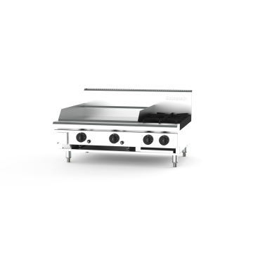 Goldstein PFB24G2-X - 2 Burner Gas Cooktop with 610mm Griddle