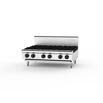 Goldstein PFB36-X - 6 Burner Gas Cooktop