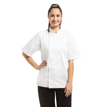 Whites Vegas White Short Sleeve Chefs Jacket S A211-S