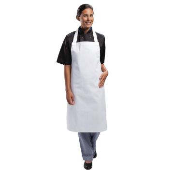 Whites Bib Apron White A521