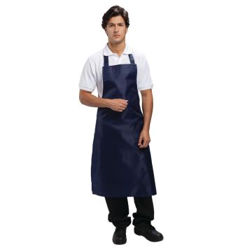 Whites Bib Apron Navy Blue A543