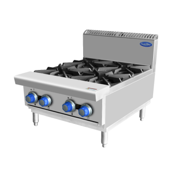 COOKRITE OPEN 4 BURNER COOK TOPS NG AT80G4B-C NG