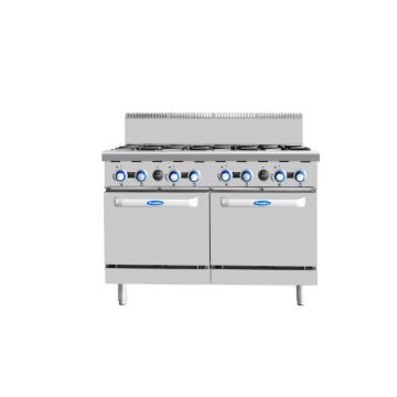COOKRITE 8 Burners With Oven NG AT80G8B-O NG