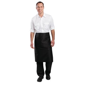 Whites Regular Bistro Apron Black B133