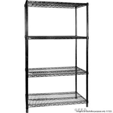 B24/72 Four Tier Shelving - 610 mm Deep X 1880 High
