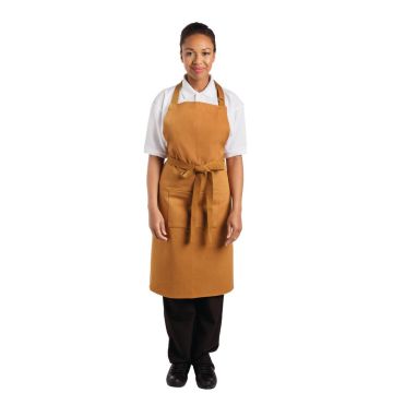Whites Bib Apron Tan - 700 x 1000mm B983