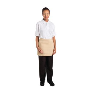 Whites Bistro Apron Khaki - 700 x 430mm B996