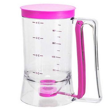No Mess Easy Portable Manual Batter Helper Dispenser Jug Baking Tool