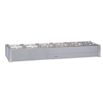 Roband Hot Bain Marie 12 X 1/2 Size Pans, Double Row BM26A