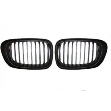 New Bmw E46 4D M3 Series 3 Front Kidney Grille Set Radiator Body Kit 1998-2000