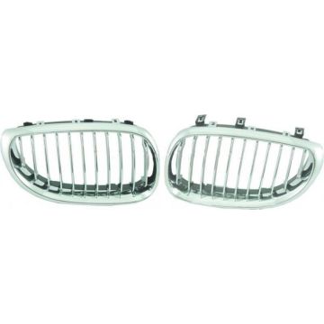 New Bmw E60 M5 Series 5 Front Kidney Grille Set Radiator Grill Body Kit 2003