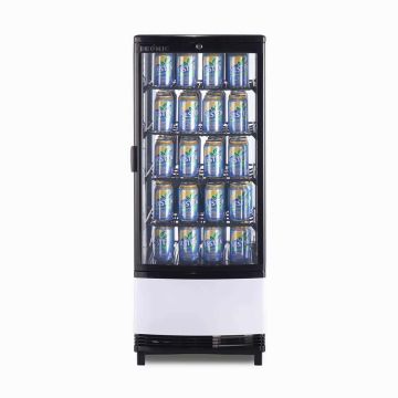 Bromic CT0100G4BC-NR Countertop Beverage Chiller Glass Black - 98 Litre