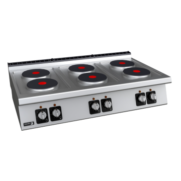 Fagor Commercial Kore 700 Series Bench Top 6 Electric Burners  C-E760