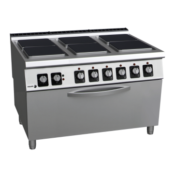 Fagor Commercial Kore 900 Series Electric 6 Burner with oven C-E961OP