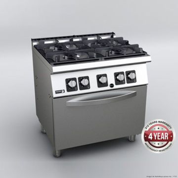 4 Burner Gas Range With Gas Oven C-G741H