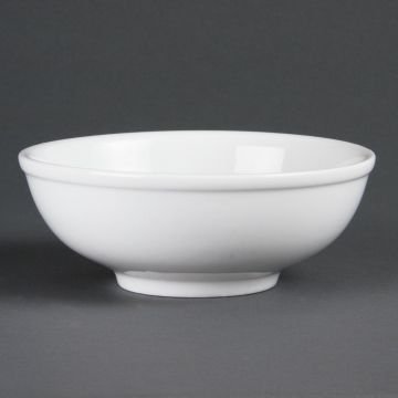 Olympia (Pack of 6) Whiteware Noodle Bowls 190mm C329