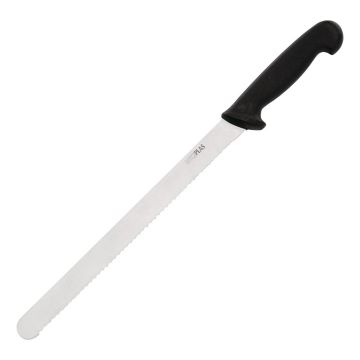 Hygiplas Black Serrated Slicer 30.5cm C580