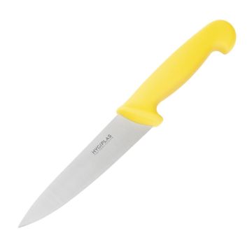 Hygiplas Chefs Knife Yellow 160mm C815