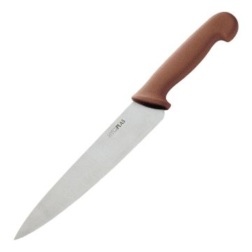 Hygiplas Brown Cooks Knife 22cm C842