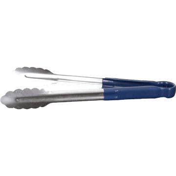 Vogue Colour Coded Blue Serving Tongs CB156