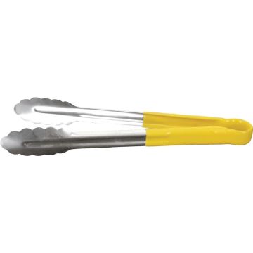 Vogue Colour Coded Yellow Serving Tongs CB157