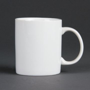 Olympia (Pack of 12) Whiteware Standard Mugs 284ml CB466