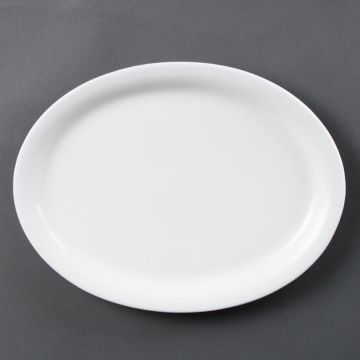 Olympia (Pack of 6) Whiteware Oval Platters 295mm CB484