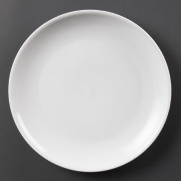 Olympia (Pack of 6) Whiteware Coupe Plates 280mm CB492